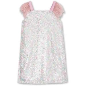 imageSpeechless Girls Sleeveless Sequin Party DressPink Multi