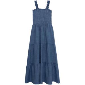 imageSpeechless Girls Sleeveless Smocked Maxi SundressDenim
