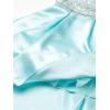 imageSpeechless Girls Circle Neck Party Dress with HighLow HemlineMint