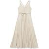 imageSpeechless Girls Full Length Pleaded Party DressGold