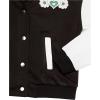 imageSpeechless Girls Good Vibes Bomber JacketBlackWhite