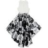 imageSpeechless Girls HighLow Sleeveless Party DressBlackGrey Floral