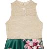 imageSpeechless Girls HighLow Sleeveless Party DressGoldHunter Green
