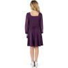 imageSpeechless Girls Long Sleeve Aline Party DressPlum