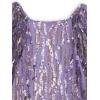 imageSpeechless Girls Long Sleeve Aline Sequined Party DressLilac