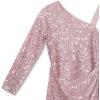 imageSpeechless Girls One Shoulder Sequin Party DressDusty Pink