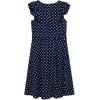 imageSpeechless Girls Polka Dot Crepe DressNavy BlueIvory