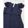 imageSpeechless Girls Polka Dot Crepe DressNavyIvory