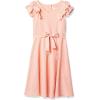 imageSpeechless Girls Polka Dot Crepe DressPeachIvory