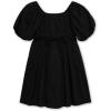 imageSpeechless Girls Puff Sleeve Pleated Bodice Party DressBlack