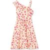 imageSpeechless Girls Ruffled One Shoulder Fit and Flare Sleeveless DressLight Peach