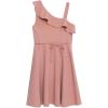 imageSpeechless Girls Ruffled One Shoulder Fit and Flare Sleeveless DressRose