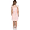 imageSpeechless Girls Ruffled Sleeve Organza Party DressBlush