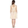 imageSpeechless Girls Sleeveless 3D Butterfly Party DressIvoryGold