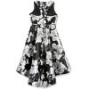 imageSpeechless Girls Sleeveless HighLow Taffeta Party DressBlackGrey