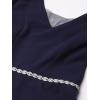 imageSpeechless Girls Sleeveless Layered Party DressNavy