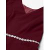 imageSpeechless Girls Sleeveless Layered Party DressWine