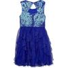imageSpeechless Girls Sleeveless Sequin Bodice Party DressCobalt Blue