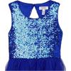 imageSpeechless Girls Sleeveless Sequin Bodice Party DressCobalt Blue
