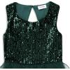 imageSpeechless Girls Sleeveless Sequin Bodice Party DressHunter Green