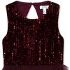 imageSpeechless Girls Sleeveless Sequin Bodice Party DressWine
