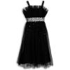 imageSpeechless Girls Sleeveless Sparkle Tulle Midi Party DressBlack