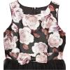 imageSpeechless Girls Sleeveless Tiered Party DressBlackRose