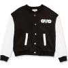 imageSpeechless Girls Good Vibes Bomber JacketBlackWhite