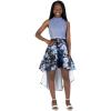 imageSpeechless Girls HighLow Sleeveless Party DressBlueFloral