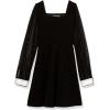imageSpeechless Girls Long Sleeve Aline Party DressBlack