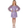 imageSpeechless Girls Long Sleeve Aline Sequined Party DressLilac