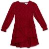 imageSpeechless Girls Long Sleeve Chiffon Party DressRed