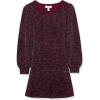 imageSpeechless Girls Long Sleeve Glitter Knit Party DressBurgundy