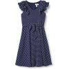 imageSpeechless Girls Polka Dot Crepe DressNavyIvory