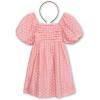 imageSpeechless Girls Puff Sleeve Pleated Bodice Party DressRose