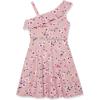 imageSpeechless Girls Ruffled One Shoulder Fit and Flare Sleeveless DressMauveFloral