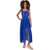 imageSpeechless Girls Sequin Maxi Party Dress with Chiffon WalkThrough SkirtCobalt