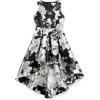 imageSpeechless Girls Sleeveless HighLow Taffeta Party DressBlackGrey