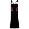 imageSpeechless Girls Sleeveless Maxi Embroidered Slip Party DressBlack