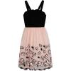 imageSpeechless Girls Sleeveless Scallop Neck Butterfly Embroidered Party DressBlushBlack