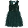 imageSpeechless Girls Sleeveless Sequin Bodice Party DressHunter Green