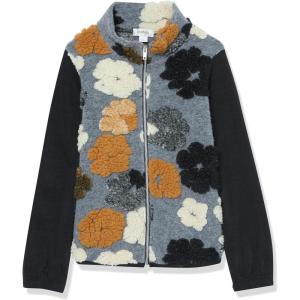 imageSpeechless Girls Floral Fall JacketBlackGrey