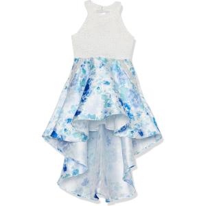 imageSpeechless Girls HighLow Sleeveless Party DressWhiteRoyal Floral