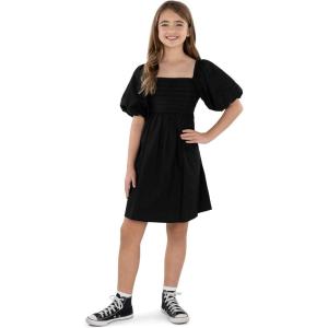 imageSpeechless Girls Puff Sleeve Pleated Bodice Party DressBlack