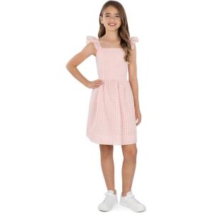 imageSpeechless Girls Ruffled Sleeve Organza Party DressBlush