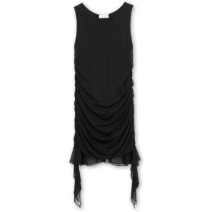 imageSpeechless Girls Sleeveless Power Mesh Ruched Party DressBlack