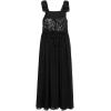 imageSpeechless Girls Sequin Maxi Party Dress with Chiffon WalkThrough SkirtBlack