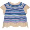 imageSpeechless Girls Short Sleeve Crochet TopPeriwinkleLavender