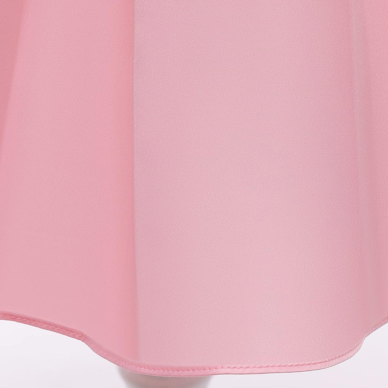 imageUhnice Flower Girl Formal Dress Off Shoulder Bowknot Wedding Ball GownPink