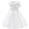 imageUhnice Flower Girl Formal Dress Off Shoulder Bowknot Wedding Ball GownWhite